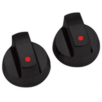 Gasmate BBQ Control Knobs Black Qty 2