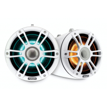 Fusion Signature 3 Wake Tower Sports White LED Marine Speakers 8.8in 330W