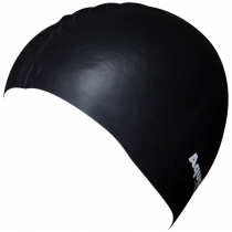 Aqualine Silicone Swim Cap Black