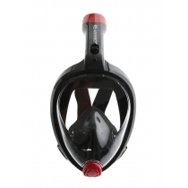 Aropec Adult Full Face Youth Dive Mask Black/Red Small
