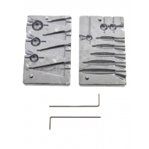 Gillies Combo Bomb Sinker Mould – Fishing Station