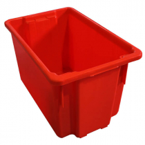 Richmond Food Grade Stackable Fish and Storage Bin 68L Red