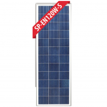 Enerdrive 120W Slim Fixed Poly Solar Panel