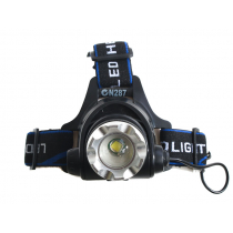 Rechargeable LED Headlamp with Adjustable Beam 550 Lumens