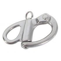 Stainless Snap Shackle With Fixed Eye