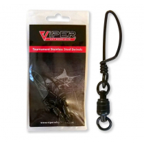 Viper Tackle Tournament Stainless Snap Swivels #7 Qty 2