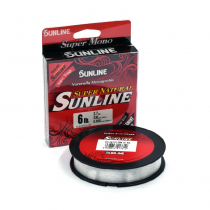 Sunline Super Natural Monofilament 330yd Clear