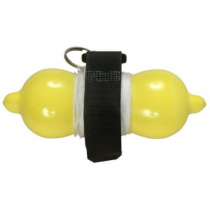 Aropec Dive Marker Buoy with 75ft Line - Neon Yellow