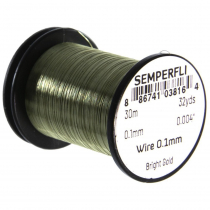 Semperfli Ultrafine Fly Tying Wire 0.1mm x 30m