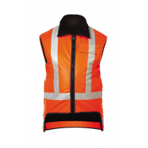 Kaiwaka Mens Tufflex TTMC-W Sleeveless Vest Orange