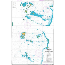 LINZ TO402 Nautical Chart Southern Haápai and Nomuka Groups