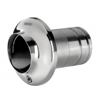 VETUS Stainless Transom Exhaust Connection with Check Valve