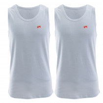 Tractor Outfitters Boxed 2-Pack Singlet White XL