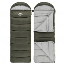 Naturehike U350 Winter Sleeping Bag with Hood Grey