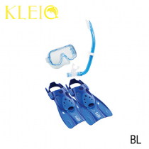 TUSA Sport Mini-Kleio Hyperdry Youth Snorkeling Set Blue S