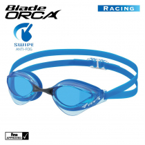 View Swipe Blade Orca Goggles Blue