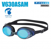 View Swipe Fitness Mirrored Goggles Blue/Black