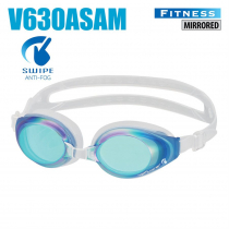 View Swipe Fitness Mirrored Goggles Blue/Emerald
