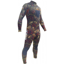Buy Aropec Mens Spearfishing Wetsuit Top and Dive Pants Camo Blue online at