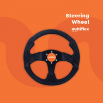 Multiflex W5 Epsilon Sports Black Steering Wheel