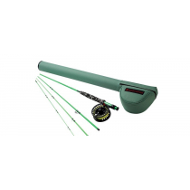 Redington Crosswater and 580-4 Minnow Colour 1 Fly Fishing Combo 8ft 5WT 4pc