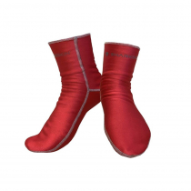 Sharkskin Chillproof Dive Socks Red