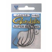 Gamakatsu Superline EWG Worm Hooks 4/0 Qty 4