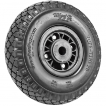 WheelEEZ Polyurethane Foam Tuff-Tyre Wheel 26cm 25.4mm Bushing