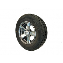 Trailparts Wheel Assembly On Kantana Gunmetal Alloy Rim 185R14C Tyre 850kg