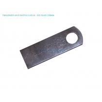 Trailparts Trailer Anti-Rattle Catch Eye Plate - Weld on 150mm