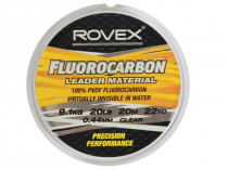 Rovex PVDF Premium Clear Fluorocarbon Leader 20lb x 20m