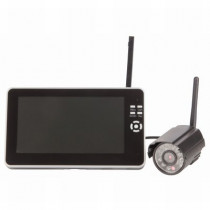 Digital Wireless Surveillance Package with LCD/DVR and Camera
