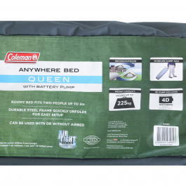 coleman queen framed airbed