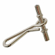 Holiday Cross Tube Clips 1.2mm 18kg Qty 10