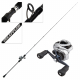 Shimano Tranx 200A-HG and Grappler Type J B684 Slow Jig Combo 6ft 8in PE3 2pc