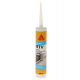 Sikasil RTV Acetic Cure Silicone Sealant - Glass/Glazing/Window Black 300ml