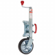 AL-KO Galvanised Jockey Wheel with Swivel Bracket 200mm