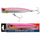 Daiwa Shore Spartan Power Splash Floating Popper Lure 140mm Pink Back