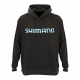 Shimano Performance Mens Hoodie Black Charcoal Size Small