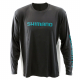 Shimano Technical Mens Long Sleeve Shirt Carbon