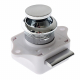 Seaworld Push-Button Latch Round Plastic
