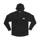 Desolve Hooked Fleece Mens Hoodie Black Small
