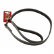 Taurus Plain Leather Lead with Snaphook 19mm x 105cm Black