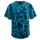 Stoney Creek Bushlite Mens T-Shirt Fish Camo Blue L