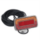 NARVA Model 37 LED Submersible Trailer License Plate Lamp 12/24V 9m No Plug
