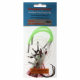 SnapperTackle Puka Flasher Rig 10/0 Red/Blue