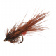 Manic Tackle Project Little Bugger Streamer Brown and Peacock #8
