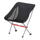 Naturehike Moon Lightweight Portable Folding Camping Chair Black