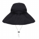 Foldable Fisherman’s Wide Brim Hat Black 
