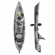Seaflo Pedal Pro 375 Fishing Kayak Camo